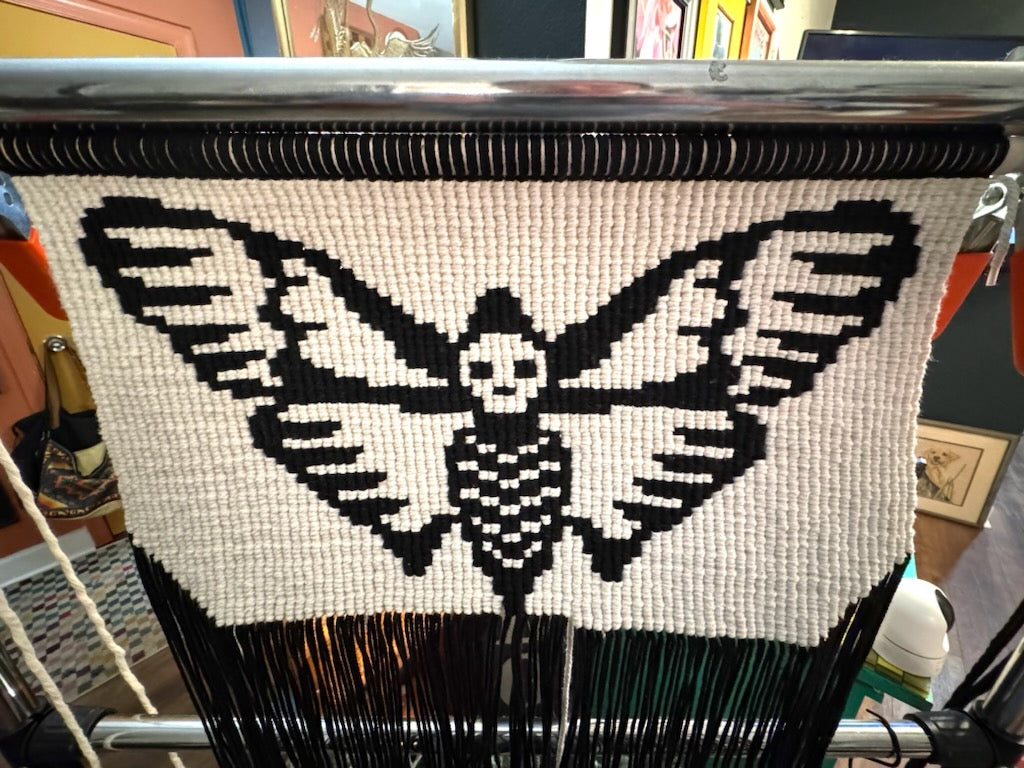 "Dead Head Dread" Macrame Wall Hanging