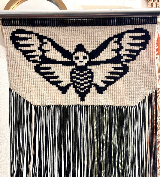 "Dead Head Dread" Macrame Wall Hanging