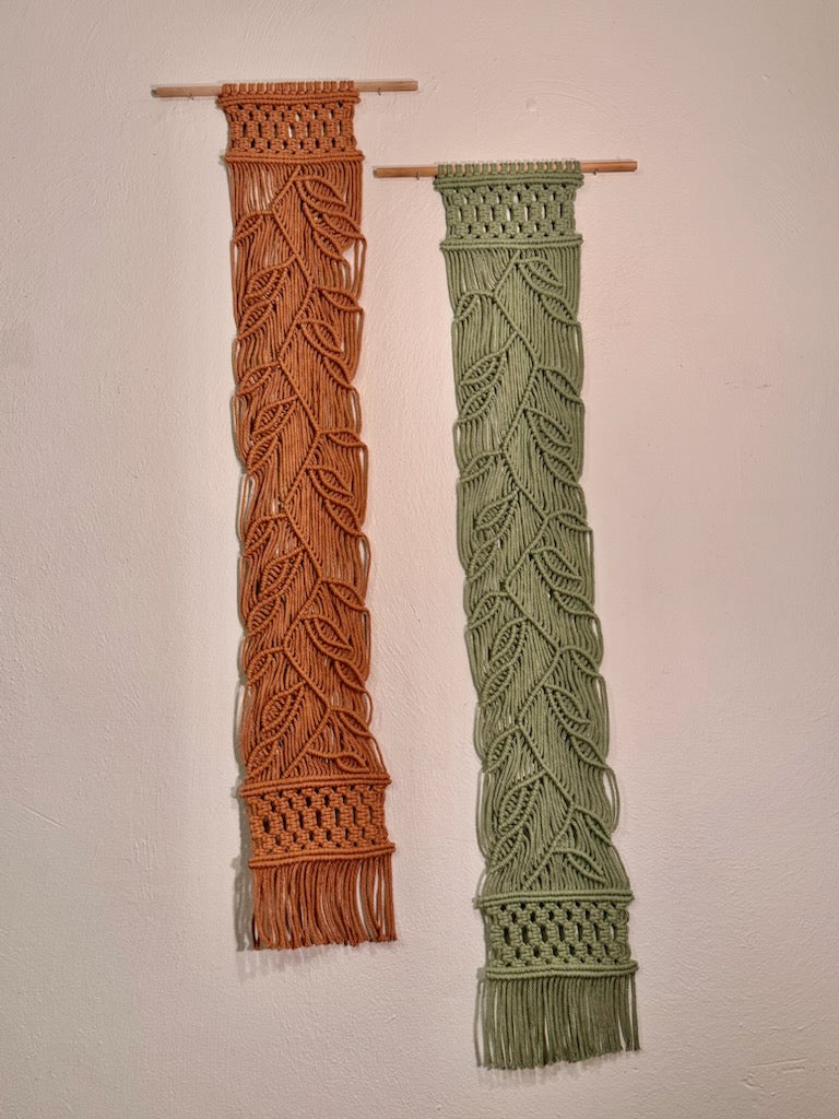 "Resembling Vines" Macramé Wall Tapestry